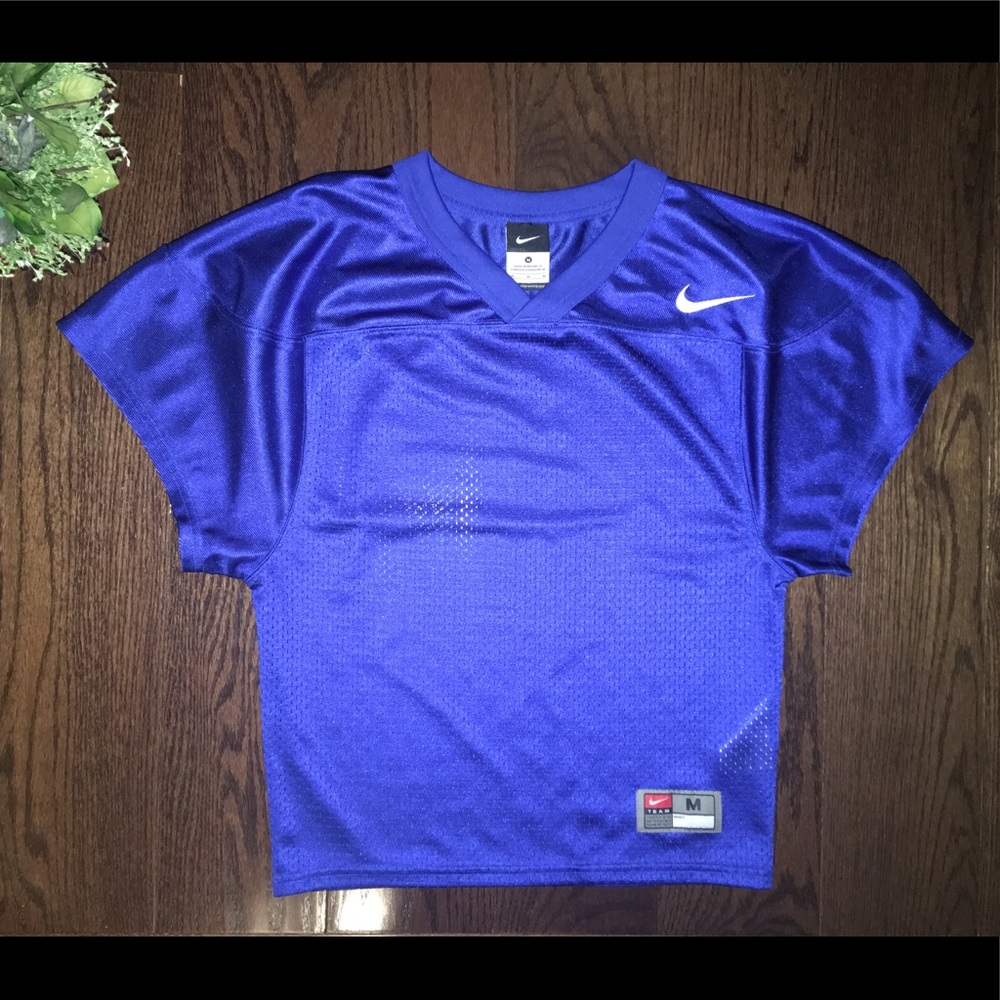 🏈Nike boys plain football jersey